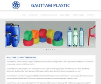 Gauttam.com(GAUTTAM PLASTIC) Screenshot