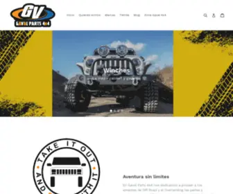 Gavalparts.com(Gaval Parts 4x4 Costa Rica) Screenshot