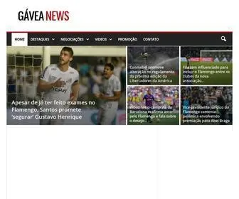 Gaveanews.com(Confira todas as notícias sobre o Flamengo) Screenshot