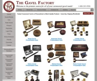 Gavelfactory.com(The Gavel Factory) Screenshot