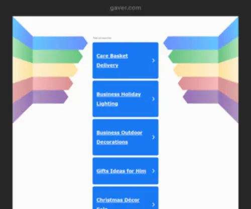 Gaver.com(gaver) Screenshot