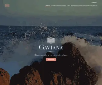 Gaviana.com(Gaviana Resort) Screenshot