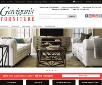 Gaviganshomefurnishings.com(Gavigan's Home Furnishings) Screenshot