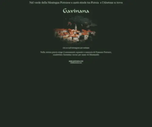 Gavinana.com(Gavinana) Screenshot