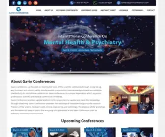 Gavinconferences.com(International Conferences) Screenshot