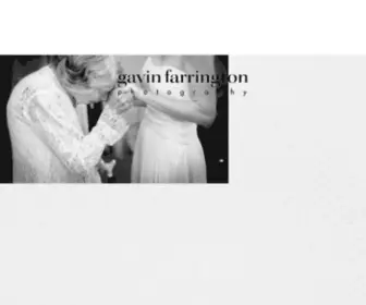 Gavinfarrington.com(Bay Area Wedding Photographer) Screenshot