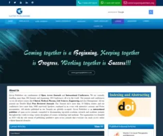 Gavinpublishers.com(Open Access Journals) Screenshot