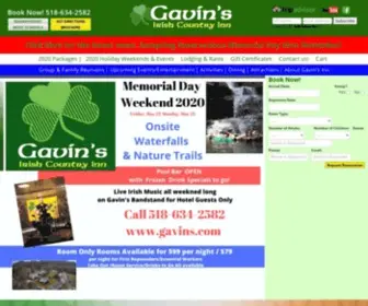 Gavinsinn.com(Gavin's Country Irish Inn and Suites) Screenshot