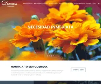 Gaviriafuneraria.com(Funeraria en Bogotá del Grupo Gaviria) Screenshot