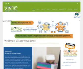 Gavirtualschool.org(Georgia virtual school) Screenshot