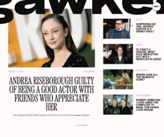 Gawker.com(Today's gossip) Screenshot