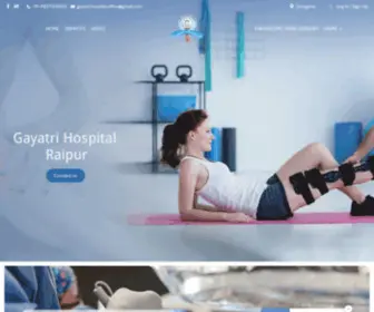 Gayatrihospital.in(Gayatri Hospital) Screenshot