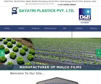 GayatriplasticspVT.com(EVA Films) Screenshot