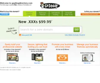 Gayblogdirectory.com(Gayblogdirectory) Screenshot