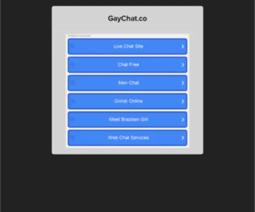 Gaychat.co(Gaychat) Screenshot