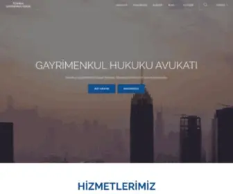 Gayrimenkulhukuk.com(Stanbul Gayrimenkul Hukuk Merkezi) Screenshot