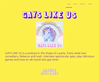 Gayslikeuspod.com(Gayslikeuspod) Screenshot