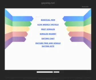 Gaystay.net(gaystay) Screenshot