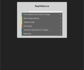 Gayvideo.co(Gayvideo) Screenshot