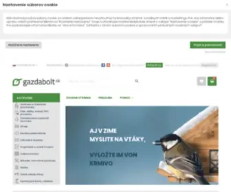 Gazdabolt.sk(Internetový) Screenshot