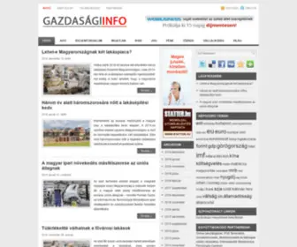 Gazdasagi.info(Gazdasági) Screenshot
