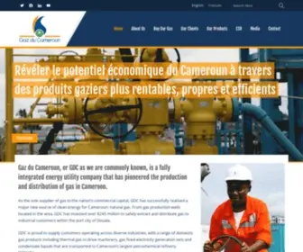 Gazducameroun.com(Gaz du Cameroun) Screenshot