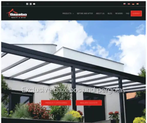 Gazebo-Pergola.eu(Exkluzívne) Screenshot