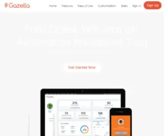 Gazellawifi.com(Restaurant Marketing & Customer Data Platform) Screenshot