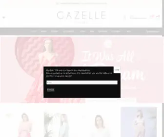 Gazelleclothes.gr(Gazelle Clothes) Screenshot