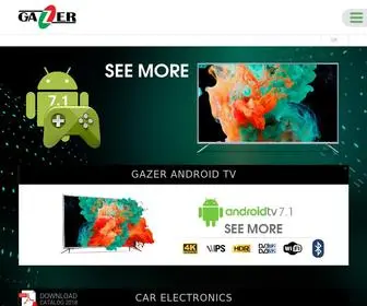 Gazer.com(Gazer Electronics) Screenshot