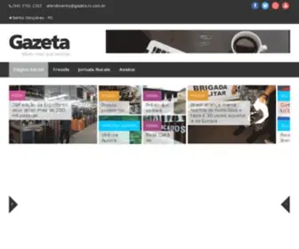 Gazeta-RS.com.br(Gazeta) Screenshot