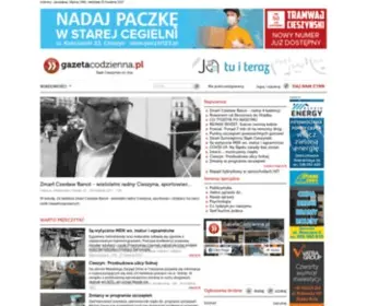 Gazetacodzienna.pl(Śląsk Cieszyński on) Screenshot