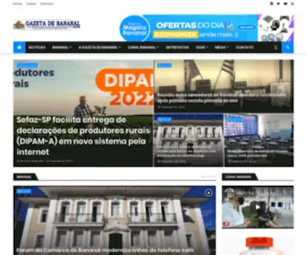 Gazetadebananal.com(GAZETA DE BANANAL) Screenshot