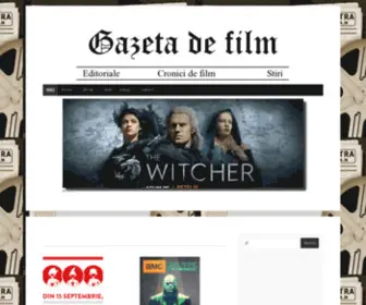 Gazetadefilm.ro(Gazeta de film) Screenshot