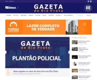 Gazetaderiopreto.com.br(Gazeta de Rio Preto) Screenshot