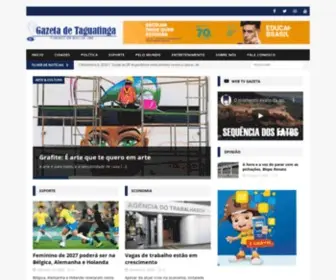 Gazetadetaguatinga.com.br(Gazeta de Taguatinga) Screenshot