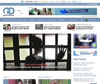 Gazetadigital.com.br(Portal do Grupo Gazeta de Comunicação) Screenshot