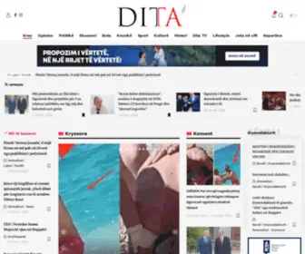 Gazetadita.al(Gazeta Dita) Screenshot