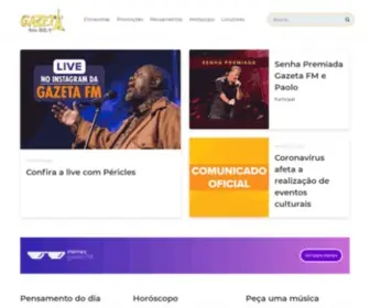 Gazetafm.com(gazetafm) Screenshot