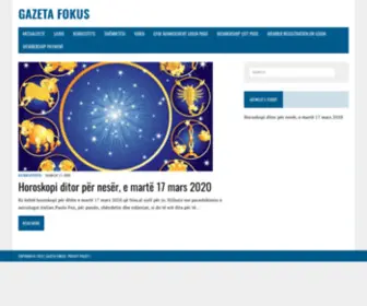 Gazetafokus.net(Gazeta Fokus) Screenshot