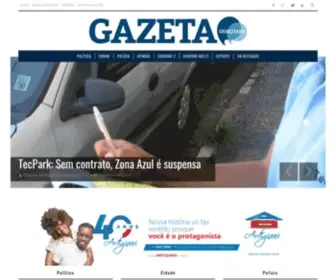 Gazetaguacuana.com.br(Guaçuana) Screenshot