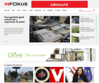 Gazetainfokus.com(InFokus) Screenshot