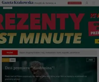 Gazetakrakowska.pl(Gazeta Krakowska) Screenshot