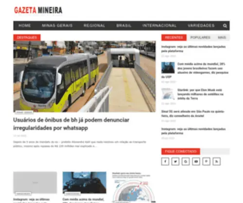 Gazetamineira.com.br(Gazetamineira) Screenshot