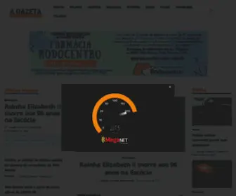 Gazetanortesc.com.br(A Gazeta Tresbarrense) Screenshot