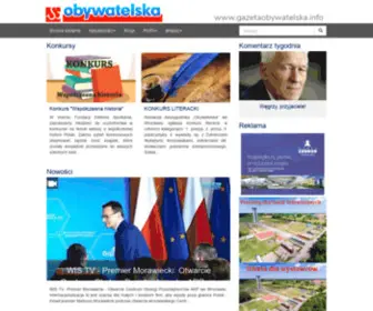 Gazetaobywatelska.info(Gazeta Obywatelska) Screenshot