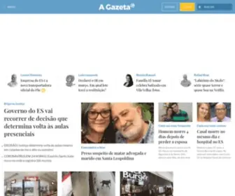 Gazetaonline.com.br(A Gazeta) Screenshot