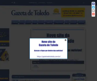 Gazetatoledo.com.br(Gazeta Toledo) Screenshot
