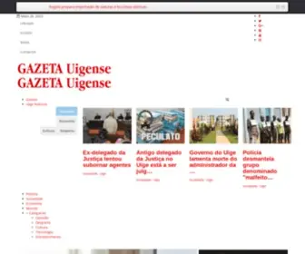 Gazetauigense.com(Gazeta Uigense) Screenshot