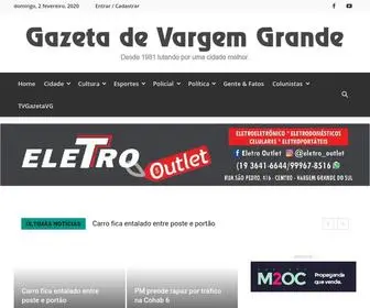 Gazetavg.com.br(Gazeta de Vargem Grande) Screenshot